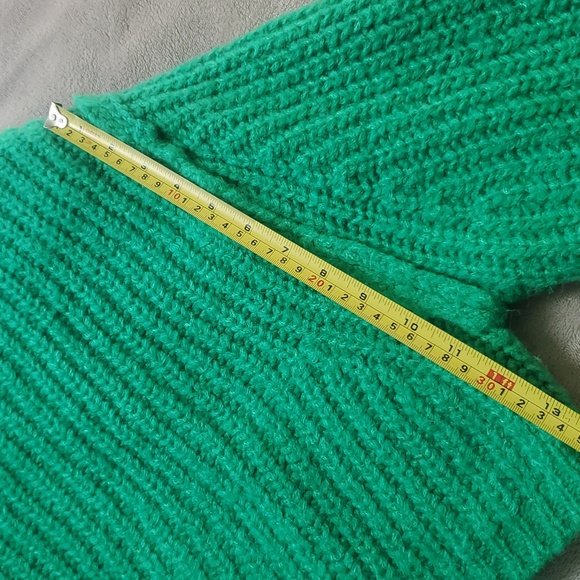 Zara Bulky Oversized Droop Shoulder Cropped Sweater - Picture 9 of 9